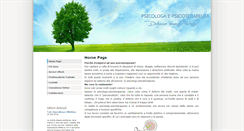 Desktop Screenshot of dimensionepsicologia.it